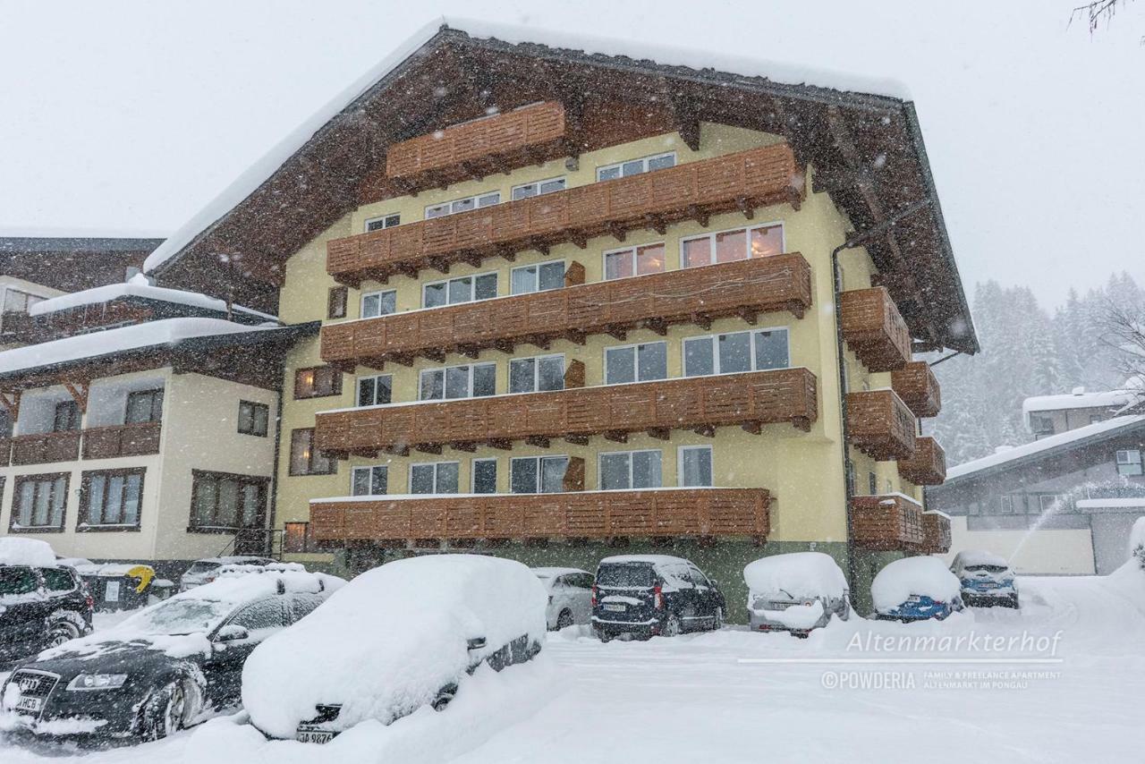 Powderia Family & Freelance Apartment In The Centre Of Ski Amade Altenmarkt im Pongau Kültér fotó